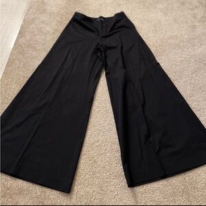 Zara black wide leg pants